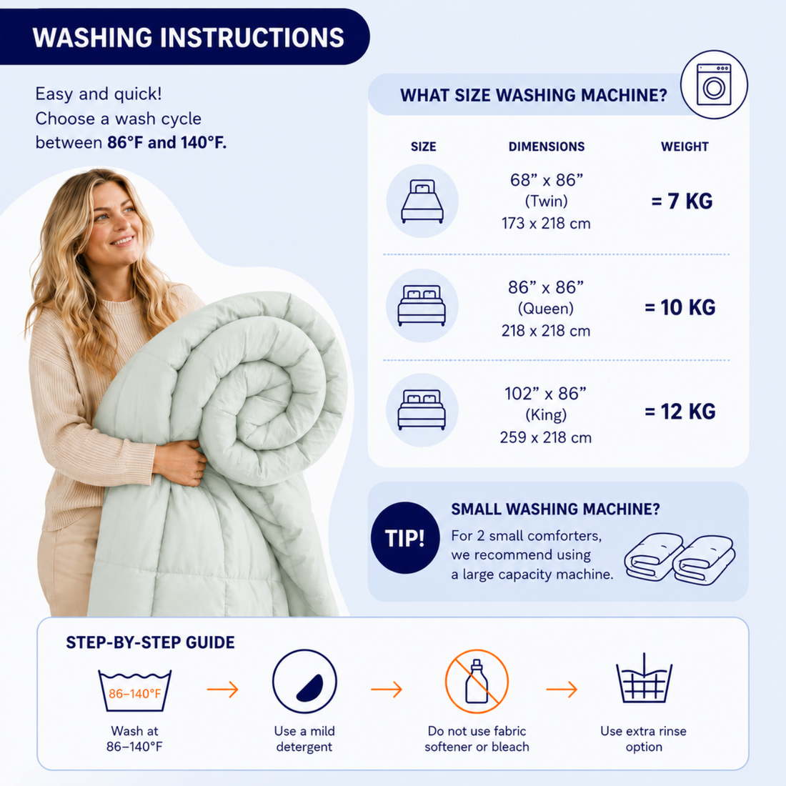 The Everyday Comforter Sage Green