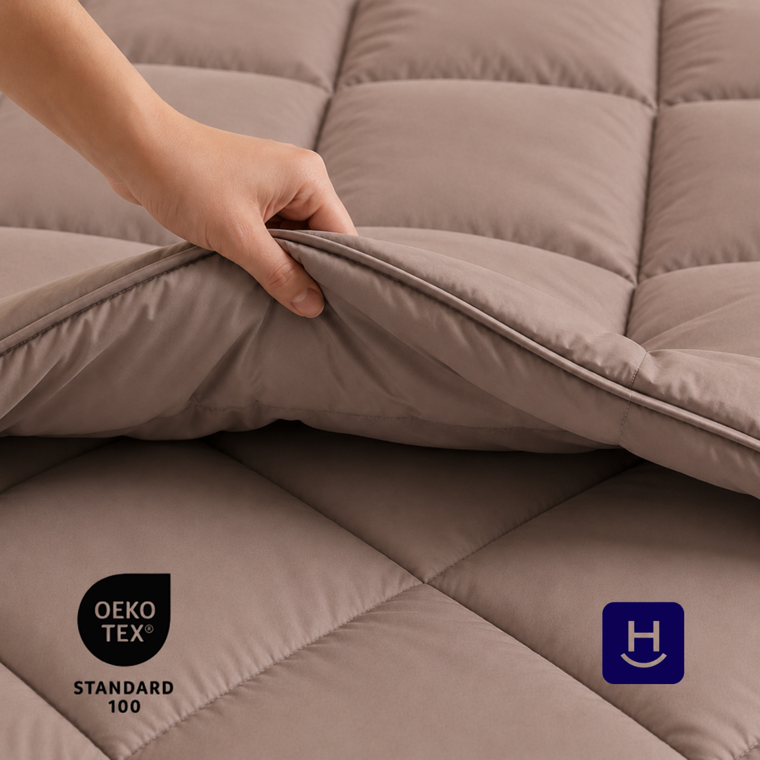 The Everyday Comforter Taupe