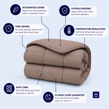 The Everyday Comforter Taupe