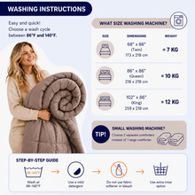 The Everyday Comforter Taupe