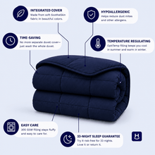 The Everyday Comforter Dark Blue
