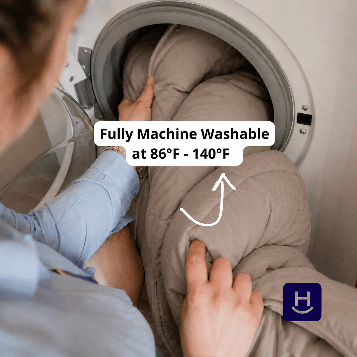 The Everyday Comforter Taupe