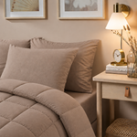 Pillowcase Taupe - Set of 2